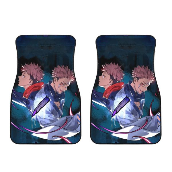 itadori yuji jujutsu kaise car floor mats kg7hr