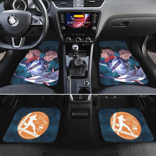 itadori yuji jujutsu kaise car floor mats uze72