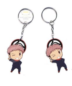 Itadori Yuuji Keychains Custom Jujutsu Kaisen Anime Car Accessories
