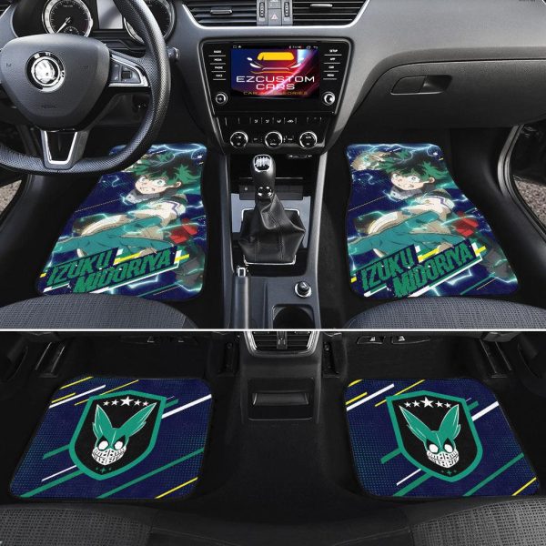 izuku car floor mats custom my hero academia anime car accessories guoyw