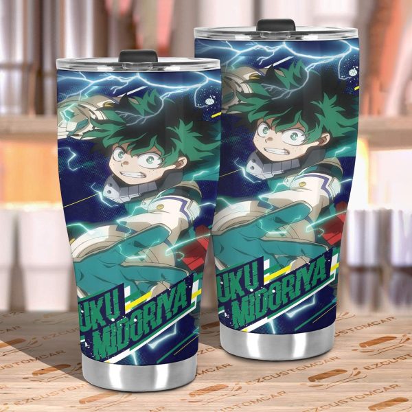 izuku car tumbler cup cutsom my hero academia anime car accessories n41b8