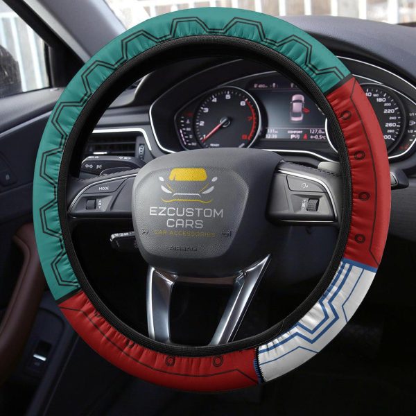 izuku midoriya anime steering wheel cover custom deku anime my hero academia car accessories aoctf