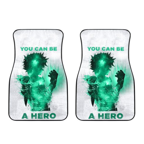izuku midoriya car floor mats custom my hero academia anime car accessories fgy0y