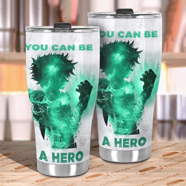 izuku midoriya car tumbler cup cutsom my hero academia anime car accessories snopa