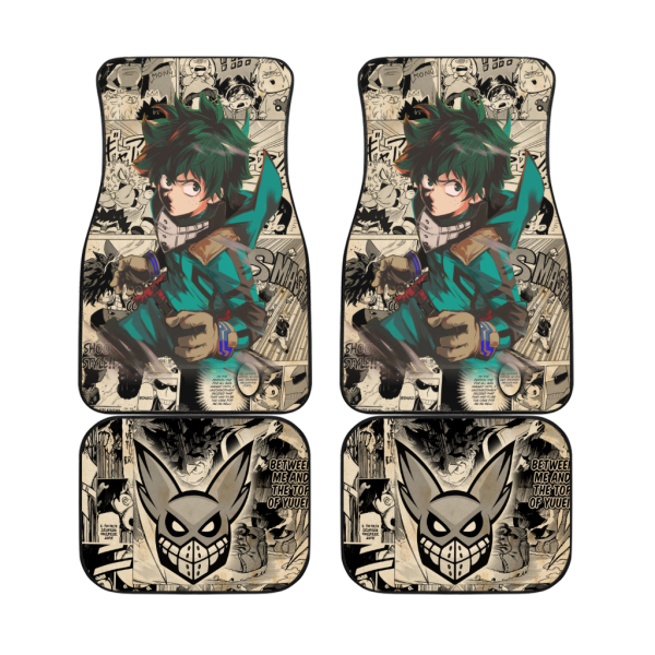 Izuku Midoriya Mix Manga Car Floor Mats Anime My Hero Academia Izuku Midoriya Mix Manga Car Floor Mats Anime My Hero Academia