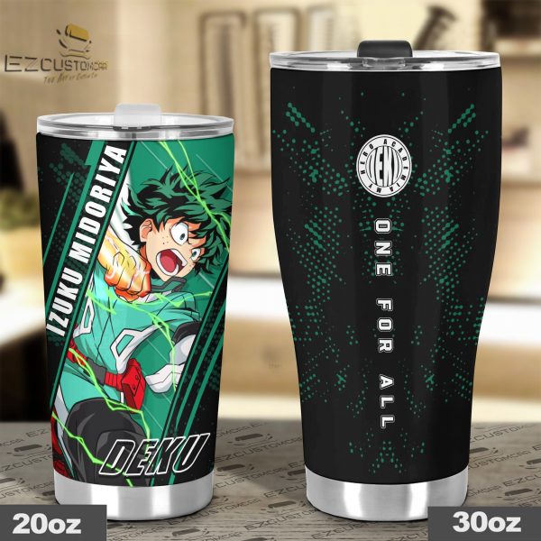 izuku midoriya travel mug ideal tumbler for your my hero academia collections tegnp