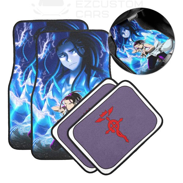 Izumi Curtis Car Floor Mats Custom Fullmetal Alchemist Anime Car Accessories