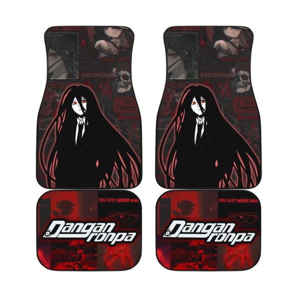 Hajime Car Floor Mats Danganronpa Anime Car Accessories