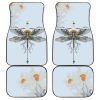 Japanese Dragonfly Car Floor Mats Custom Dragonfly Car Accessories