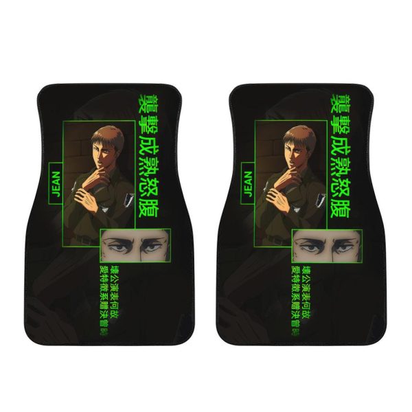 jean car floor mats attack on titan zv24m