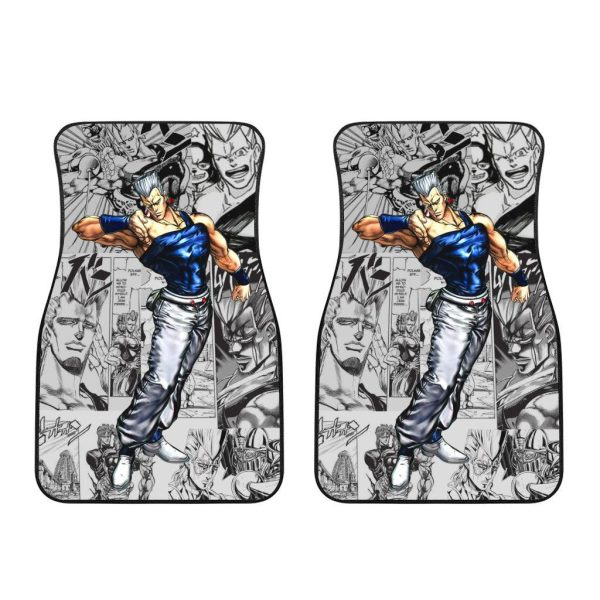 jean car floor mats custom jojos bizarre adventure anime car accessories 4jlqm