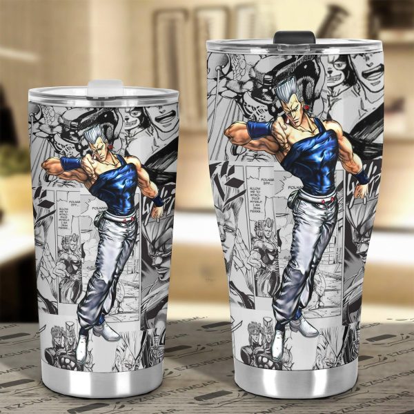 jean car tumbler cup custom jojos bizarre adventure anime car accessories lyhak