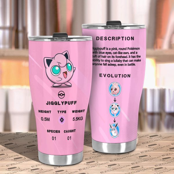 jigglypuff travel mug gift idea for pokemon fans 07wgg