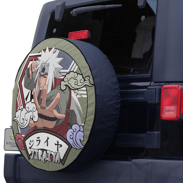 Jiraiya Spare Tire Cover Custom Naruto