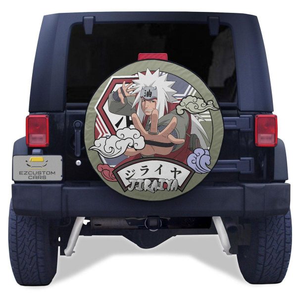 Jiraiya Spare Tire Cover Custom Naruto