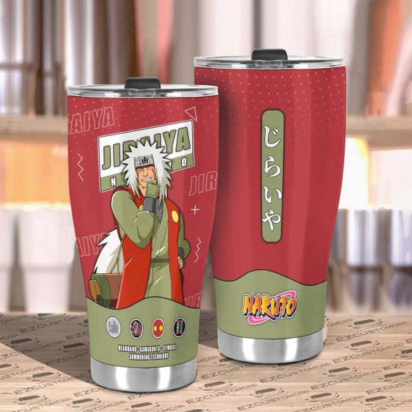 jiraiya tumbler personalized naruto custom travel tumblers jngqs