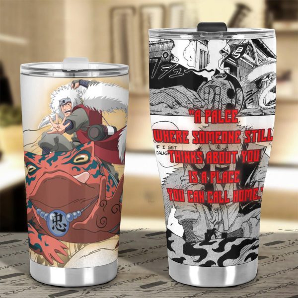 jiraja stainless steel tumbler naruto anime car accessories m5s6w