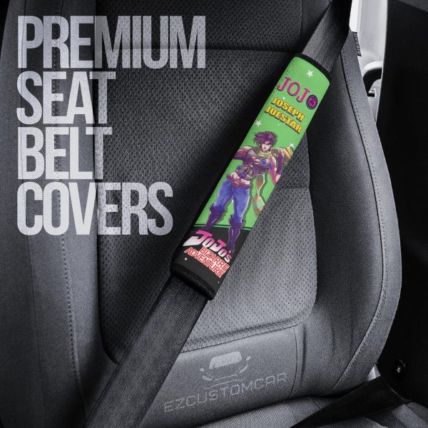 jjba custom car seat belt covers perfect accessory for anime fans 8g6jg