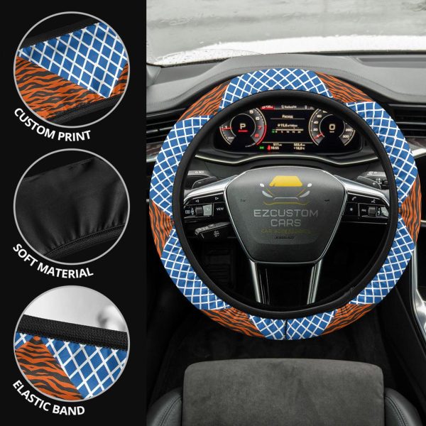 Jojo Bizarre Adventure Patterns Anime Steering Wheel Cover Custom Jojo Bizzare Adventure Anime Car Accessories