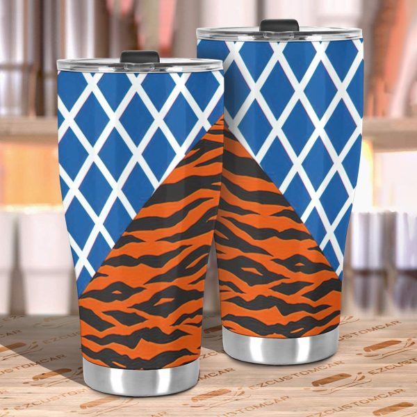 jojo bizarre adventure patterns car tumbler cup custom jojos bizarre adventure anime car accessories ezmwa