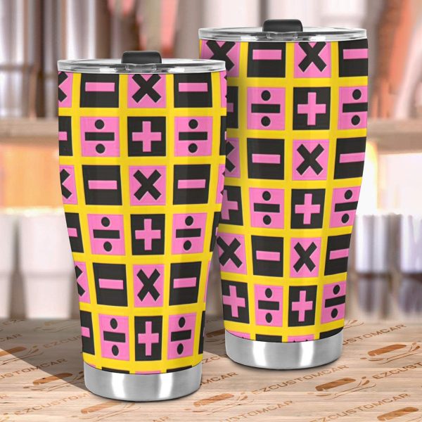 jojo bizzare adventure patterns car tumbler cup custom jojos bizarre adventure anime car accessories rxixk