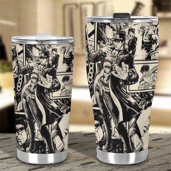 jojos bizarre adventure car accessories anime car tumblers cup jonathan joestar mix manga aabqa