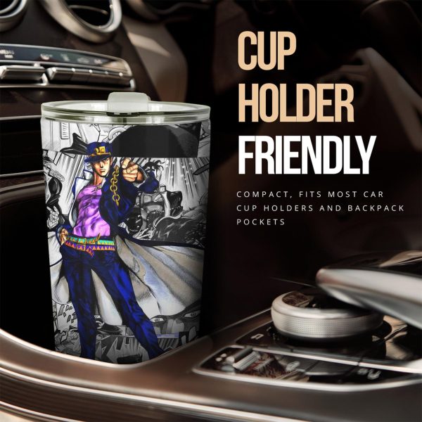 jojos bizarre adventure car accessories anime car tumblers cup jotaro kujo mix manga 3ut2y