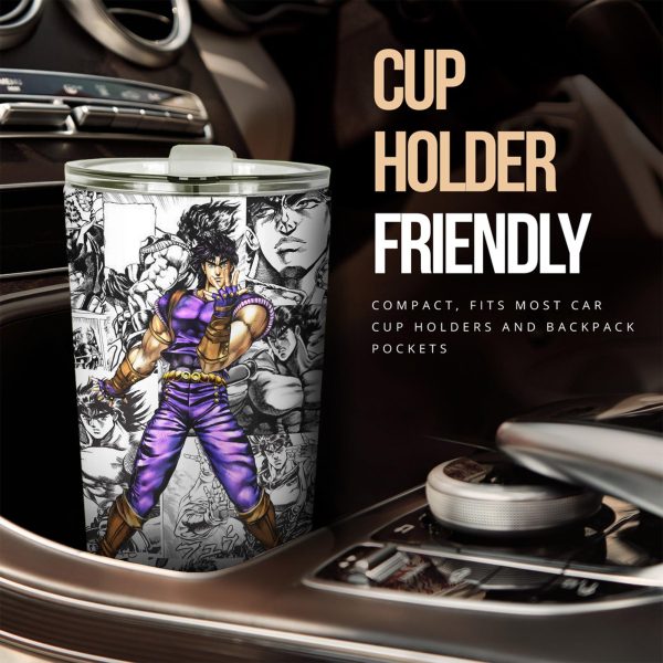 jojos bizarre adventure car tumblers cup custom jonathan joestar anime car accessories mix manga style pan6r