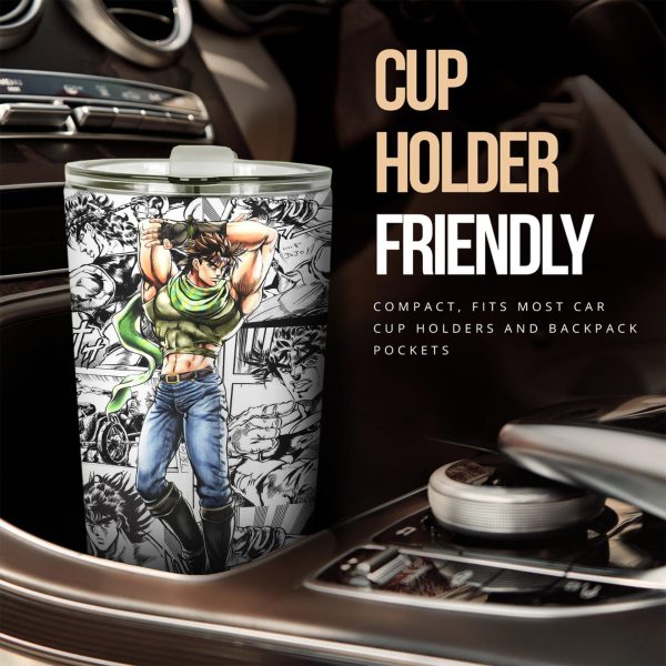 jojos bizarre adventure car tumblers cup custom joseph joestar anime car accessories mix manga style nlp66