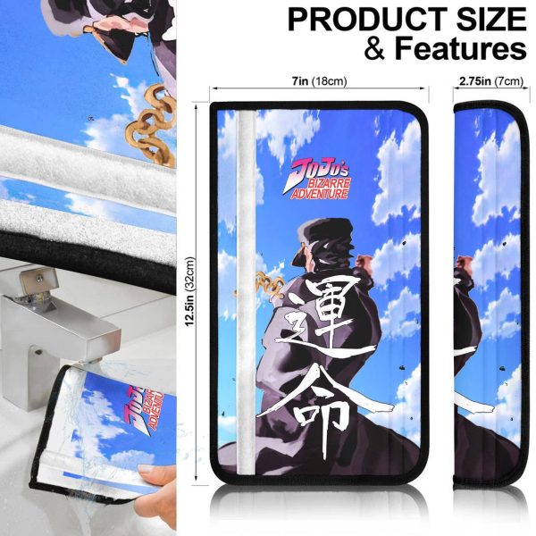 jojos bizarre adventure seat belt covers fqggk