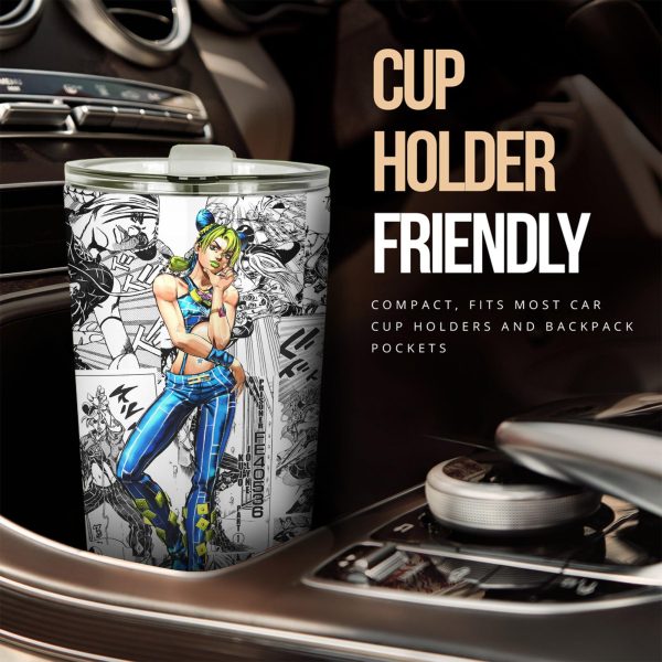 jolyne cujoh jojos bizarre adventure car tumblers cup anime car accessories mix manga style efu3j