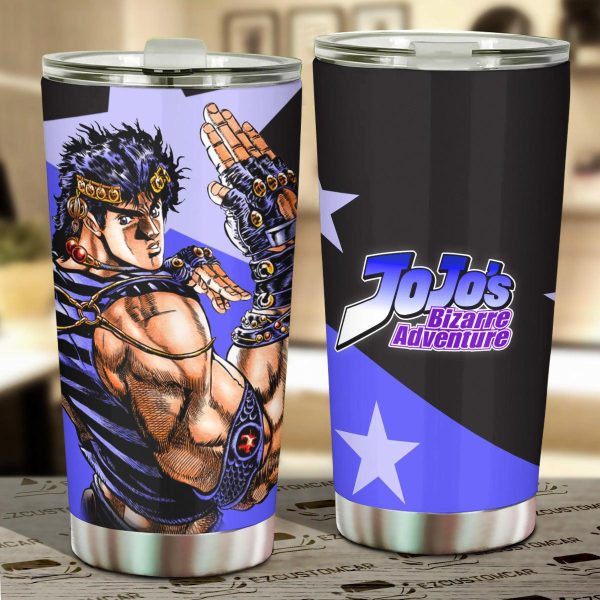 Jean Car Tumbler Cup Custom JoJo’s Bizarre Adventure Anime Car Accessories