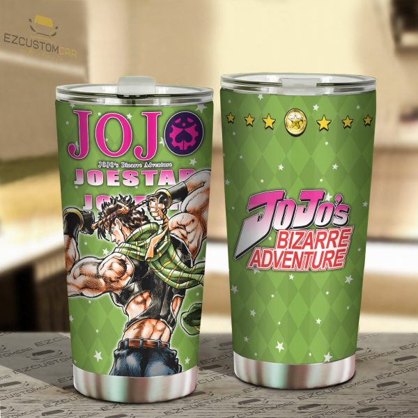 joseph joestar tumbler personalized jjba custom travel tumblers dllhp