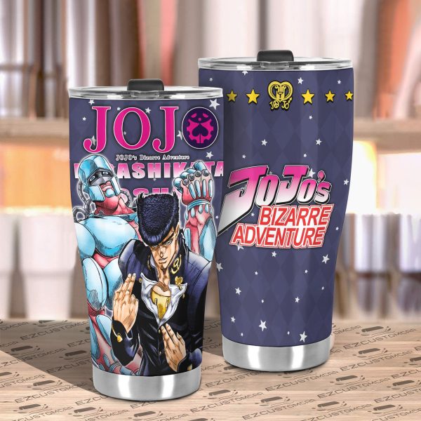 josuke higashikata tumbler personalized jjba custom travel tumblers rwsol