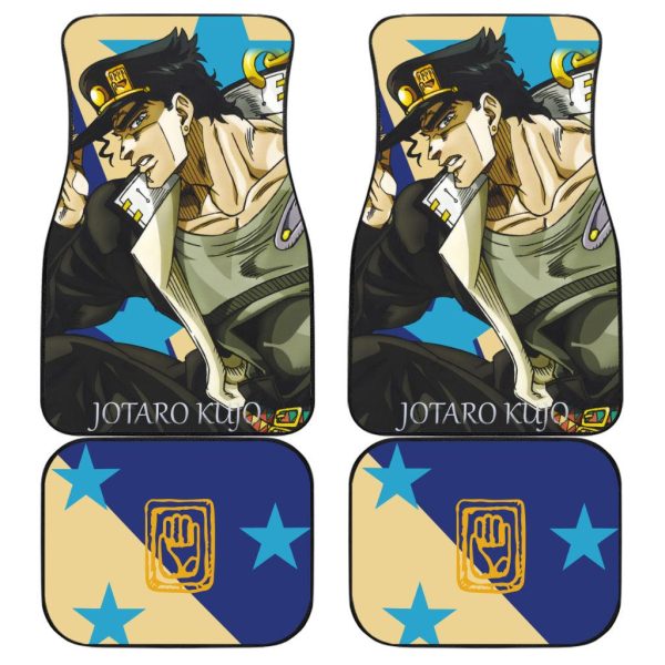 Joseph Car Floor Mats Custom Anime JoJo’s Bizarre Adventure Car Accessories