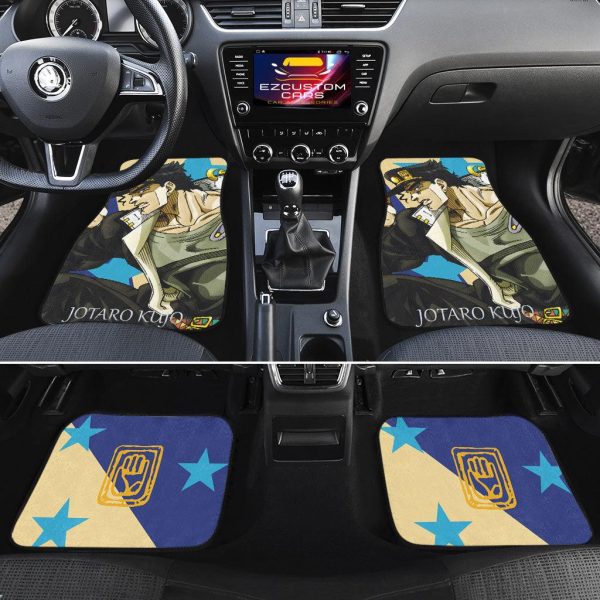 jotaro car floor mats custom anime jojos bizarre adventure car accessories vjc3m