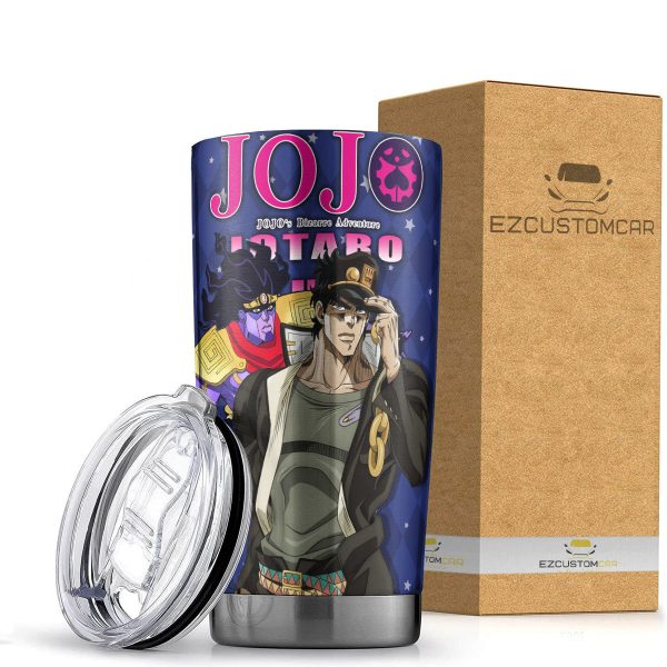 Jotaro Kujo Tumbler – Personalized JJBA custom Travel Tumblers