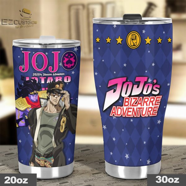 jotaro kujo tumbler personalized jjba custom travel tumblers hoc3k