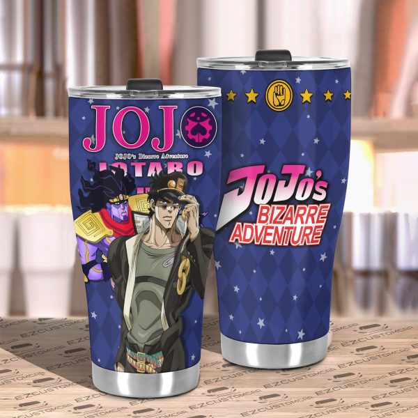 jotaro kujo tumbler personalized jjba custom travel tumblers iygpz