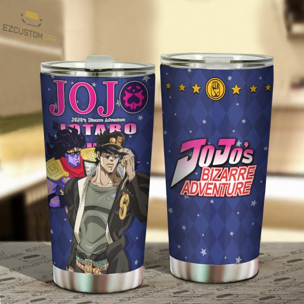 Jotaro Kujo Tumbler – Personalized JJBA custom Travel Tumblers