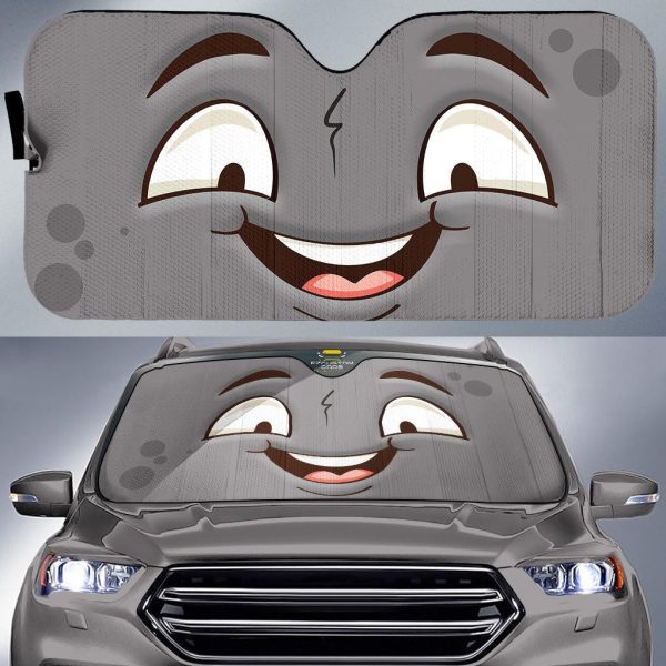 jubilate cartoon eyes custom car windshield sun shades iagye