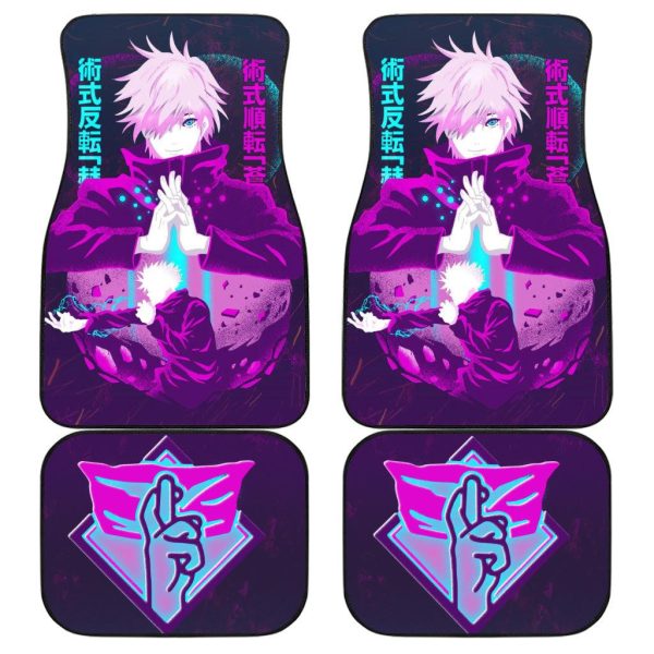 Gojo Sensei Jujutsu Kaisen Anime Custom Car Floor Mats