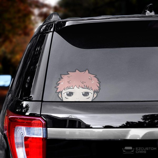 jujutsu kaisen car accessories anime car sticker yuji itadori cute 87u0f