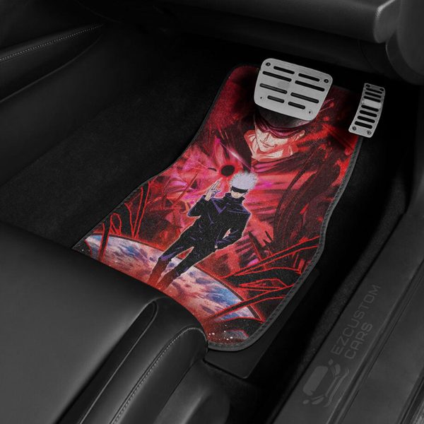 jujutsu kaisen car floor mats custom satoru gojo g5mcn