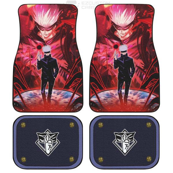 Jujutsu Kaisen Car Floor Mats Custom Satoru Gojo