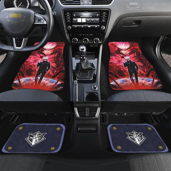 jujutsu kaisen car floor mats custom satoru gojo up0cn