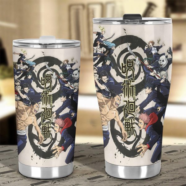 jujutsu kaisen car tumblers cup anime car accessories jk qaeka