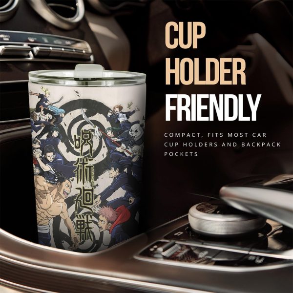 jujutsu kaisen car tumblers cup anime car accessories jk zeecv