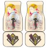 Jujutsu Kaisen Kento Nanami Car Floor Mats Mix Antique Artwork