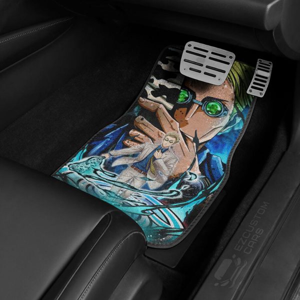 jujutsu kaisen kento nanami car floor mats zcu4e